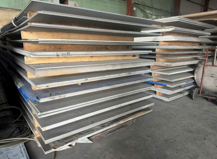 TẤM INOX 316/316L  dày 75MM- BỀ MẶT No1