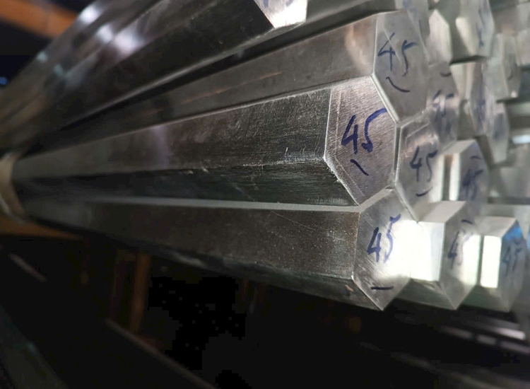THANH LỤC GIÁC INOX 304|316 PHI 45|S304|316 Stainless Steel Hexagon Bar | Diameter 45mm