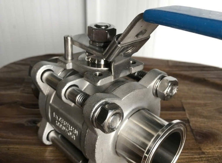 VAN BI TAY GẠT KẾT NỐI CLAMP, VAN BI 3 THÂN KẾT NỐI CLAMP, VAN BI VI SINH