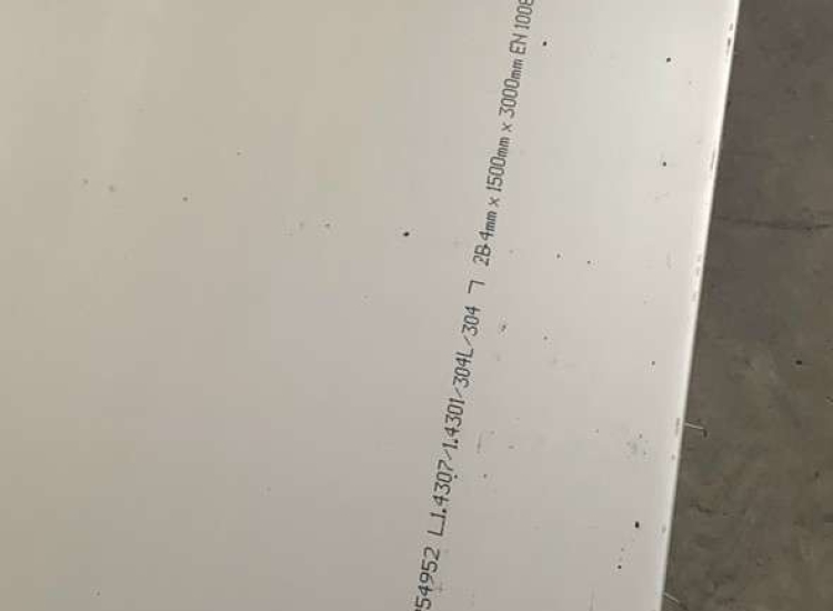 TẤM INOX 304 2B DÀY 4.0MM