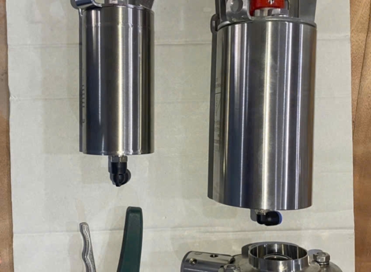 VAN BƯỚM ĐIỀU KHIỂN KHÍ NÉN INOX VI SINH 304/316-  CSE-Thái Lan, Taiwan