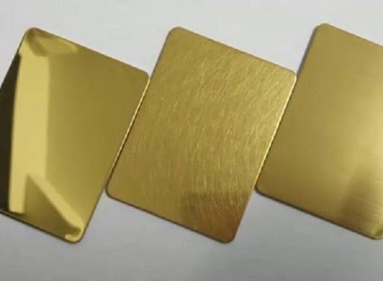 TẤM INOX VÀNG GƯƠNG BÓNG 8K