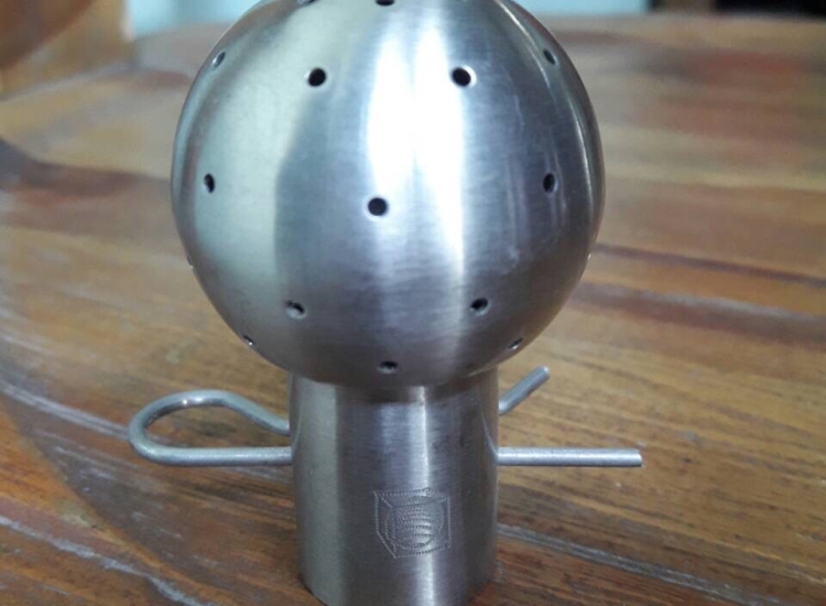 QUẢ CẦU CIP CỐ ĐỊNH INOX 316, QUẢ CẦU CỐ ĐỊNH