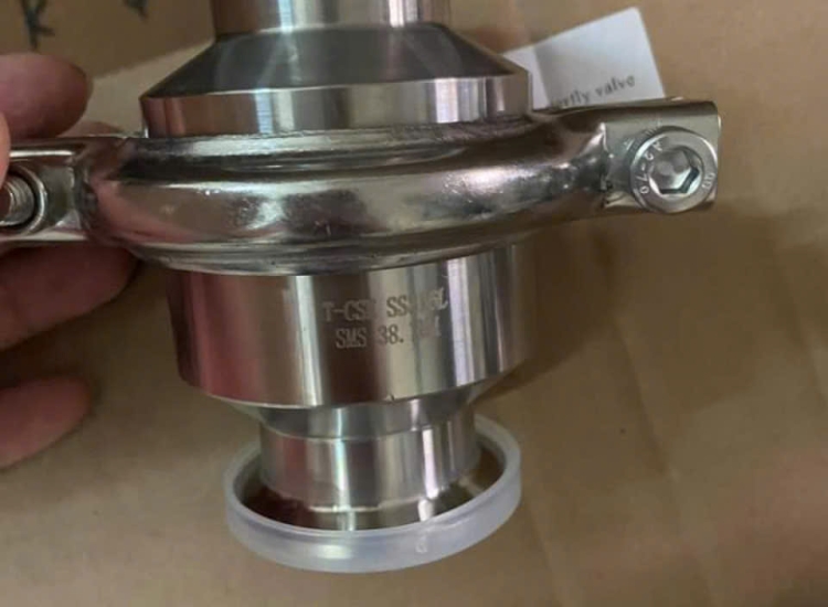 Van một chiều kết nối clamp 304, Van một chiều kết nối clamp 316, inox 304, inox 316