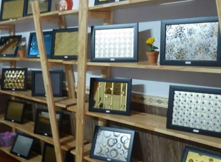 TẤM INOX HOA VĂN HOA HỒNG