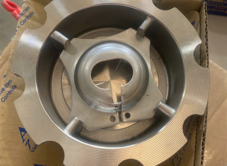   VAN INOX CHIỀU INOX ARITA-SS316-WAFER-CHECK-VALVE-PN25