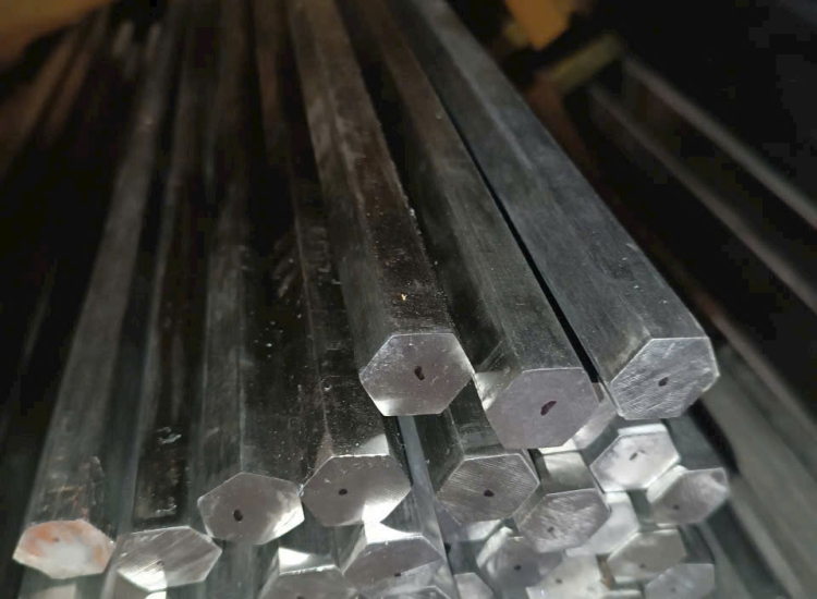 THANH LỤC GIÁC INOX 304|316 PHI 22|S304|316 Stainless Steel Hexagon Bar | Diameter 22mm