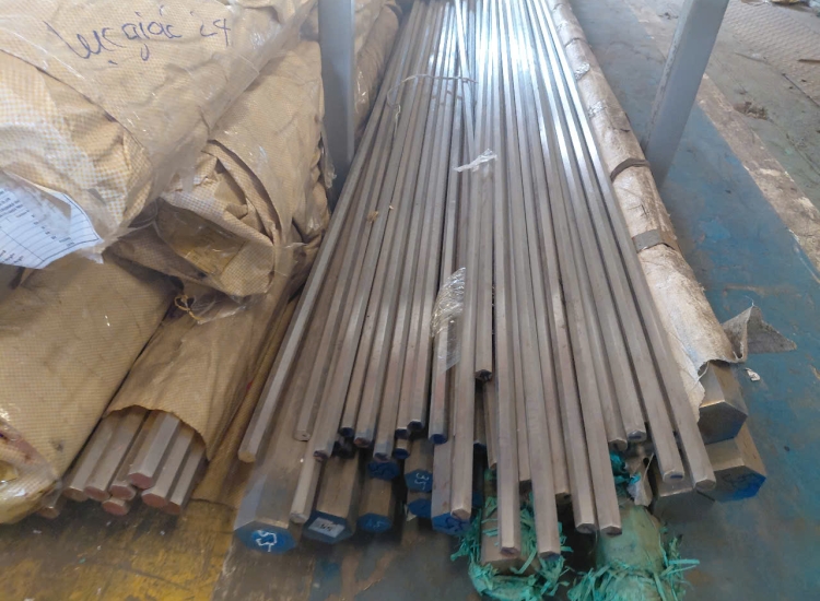 THANH LỤC GIÁC INOX 304|316 PHI 35|S304|316 Stainless Steel Hexagon Bar | Diameter 35mm